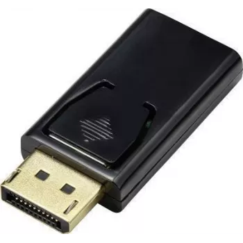 Renkforce RF-4746622 vaizdo kabelio adapteris DisplayPort į HDMI, juodas