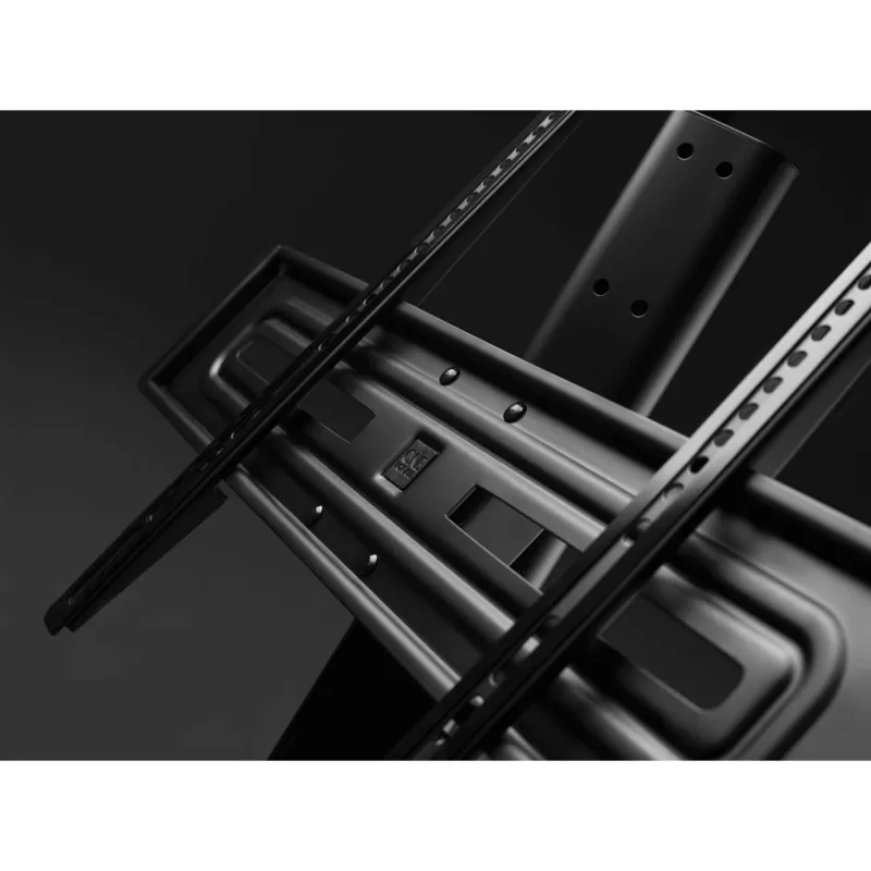 One For All Base TV Holder SOLID stovas televizoriui – tinka 32–65 colių LCD/LED/Plasma/OLED/QLED televizoriams – pasukamas (90°), pakreipiamas (15°) – reguliuojamas aukštis – VESA 60