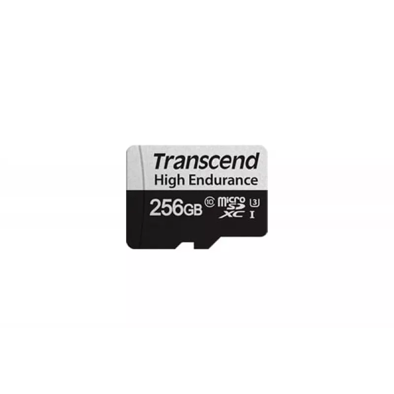 MicroSDXC atminties kortelė Transcend 256GB Class 10 UHS-3 TS256GUSD350V