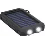 Wentronic goobay Outdoor PowerBank 8,0 - Saulės energijos powerbankas - Li-Pol - 8000 mAh - 29,6 Wh - 2 A - 2 išvesties prievadai (2 x USB) - su Micro-USB kabeliu - Juoda (49216)