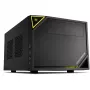 PC korpusas Sharkoon SHARK ZONE C10 Mini-ITX juodas, geltonas