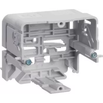Hager montavimo dėžutė grindjuosčių kanalams 71x64 mm GLT5010 šviesiai pilka (RAL 7035) 1 vnt.