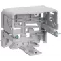 Hager montavimo dėžutė grindjuosčių kanalams 71x64 mm GLT5010 šviesiai pilka (RAL 7035) 1 vnt.