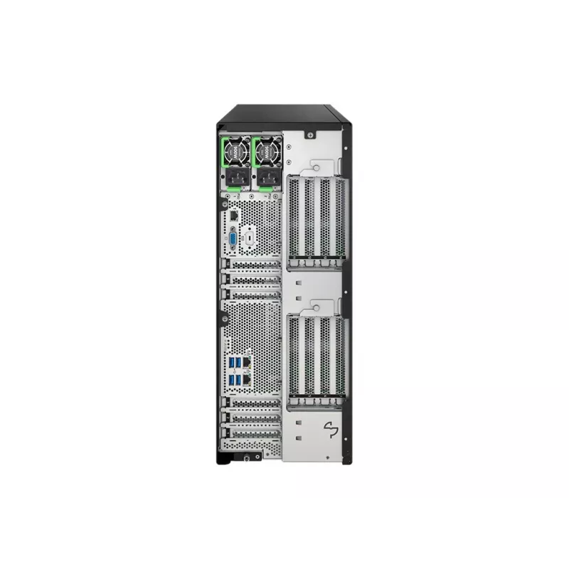 Fsas Technologies Fujitsu PRIMERGY TX2550 M7 - Server - bokštinis - dviejų procesorių galimybė - 1 x Xeon Gold 5515+ / 3,2 GHz - RAM 32 GB - SATA/SAS - Hot-Swap 6,4 cm (2,5 colio)