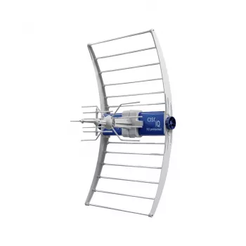 Išorinė DVB‑T/T2 antena ASR IQ 5G 700 PROTECTED 2023 su ZZA‑7 maitinimo bloku (Telkom Telmor)