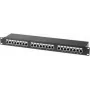 Patch Panel Tecline 257310 1U Cat6 U/FTP Juodas