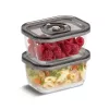 Vakuuminiai indai Caso VacuBoxx Eco-Duo S skaidrūs, 2 vnt. rinkinys