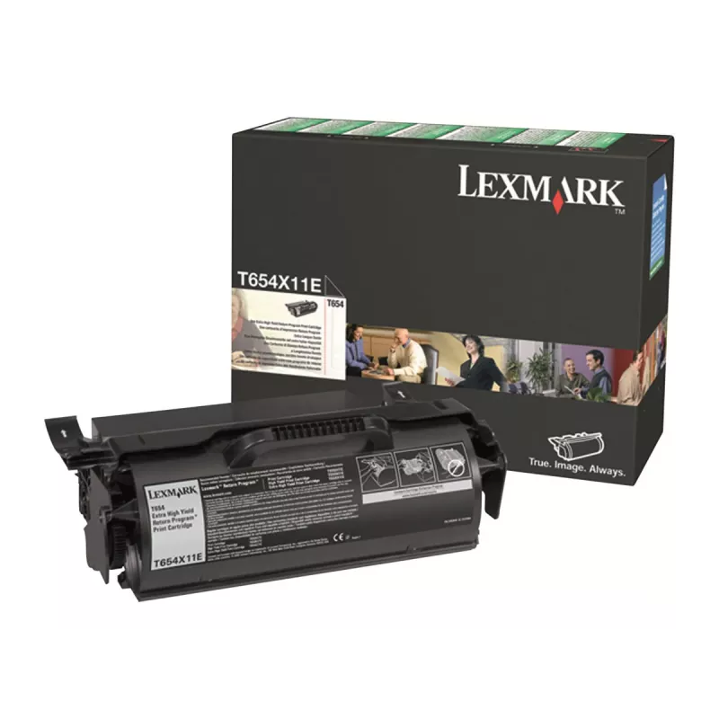 Lexmark T654X11E juodas tonerio kasetė, 36000 puslapių