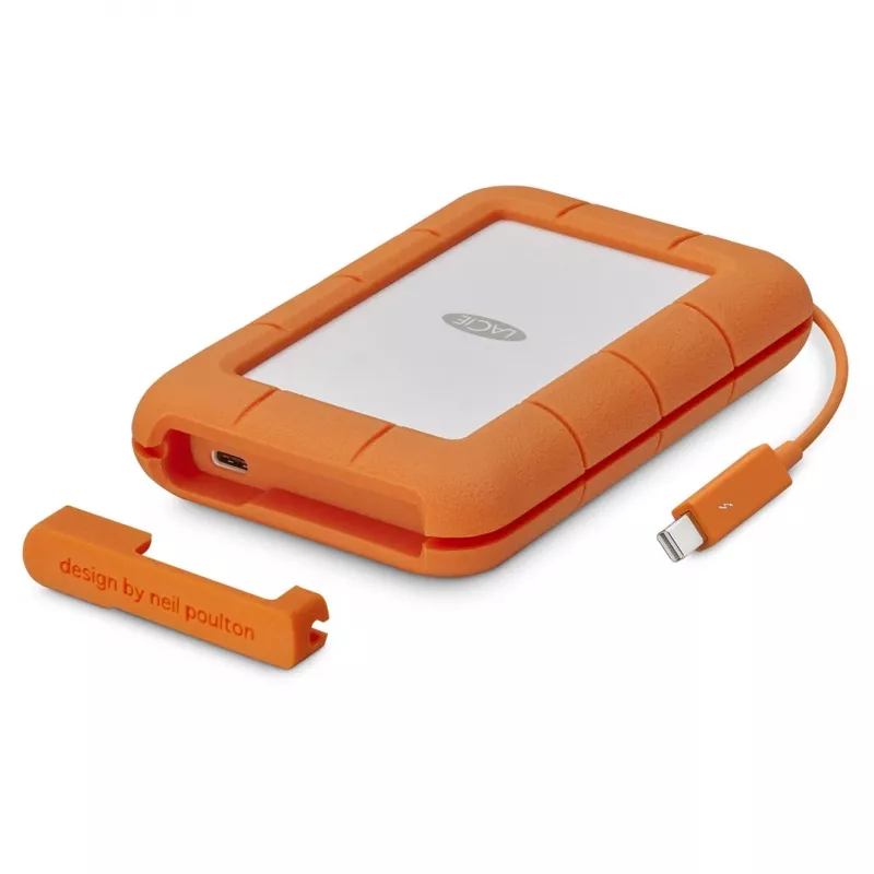 LaCie Rugged USB-C išorinis kietasis diskas 5 TB USB Type-C 3.2 Gen 1 (3.1 Gen 1) Pilka Geltona