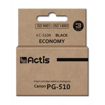 Actis KC-510R rašalo kasetė (Canon PG-510 pakaitalas; standartinė; 12 ml; juoda)