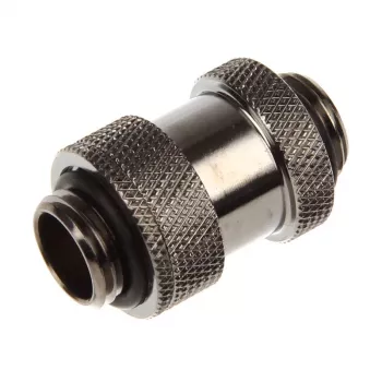 Bitspower Aqua-Pipe II (22-31mm) AGB vandens jungtis - G1/4 colio, blizgi juoda