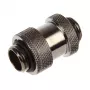 Bitspower Aqua-Pipe II (22-31mm) AGB vandens jungtis - G1/4 colio, blizgi juoda