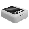 Momentinė spausdinimo kamera SAVIO AN-01 vaikams, balta, 2,4 colio LCD, MicroSDHC iki 32 GB, USB-C, 1200 mAh baterija