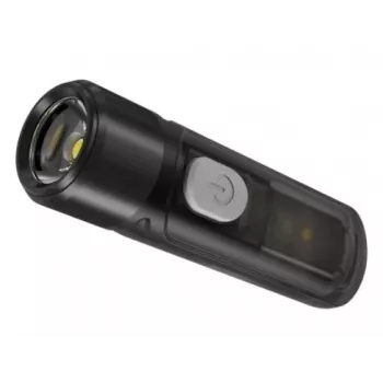Rankinis žibintuvėlis Nitecore TIKI LE – 300 lm, USB įkraunamas, polikarbonatas, IP66, atsparus smūgiams, 10,5 g, 55 mm, Juodas