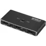 SpeaKa Professional HDMI 2.0 Slim KVM 2X1 USB2.0+IR, juodas HDMI jungiklis, 3840 x 2160 pikselių (SP-13724436)