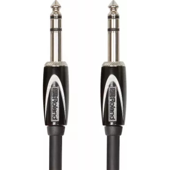 Audio kabelis 6,35 mm TRS Roland RCC-10-TRTR 3 m juodas