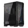 Korpusas PC KRUX HEKO KRXD001 ATX Mid Tower, grūdintas stiklas, RGB, tinka ATX, GPU iki 34 cm, CPU aušintuvas 165 mm
