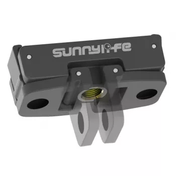 Magnetinis greito atjungimo adapteris Sunnylife, skirtas DJI Action 2/3/4 — 1/4 colio montavimui