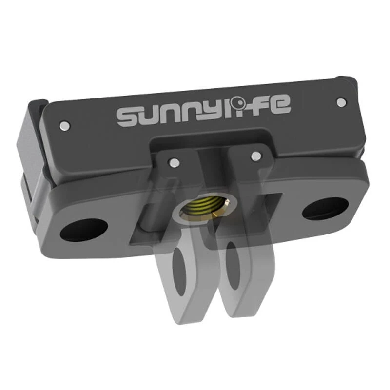 Magnetinis greito atjungimo adapteris Sunnylife, skirtas DJI Action 2/3/4 — 1/4 colio montavimui