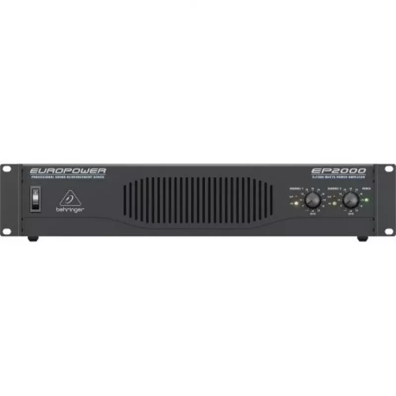 Behringer EP2000 garso stiprintuvas pasirodymams/scenai Juodas