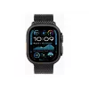 Apple Watch Ultra 2 GPS + Cellular 49mm juodas titano korpusas su juodu titano Milano kilpa - M
