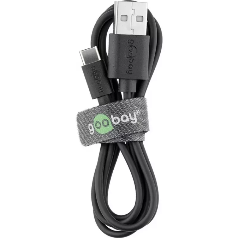 Goobay 45735 USB-C laidas juodas