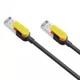 Tinklo jungiamasis kabelis CABLETIME Cat7 S/STP 2 m, juodas