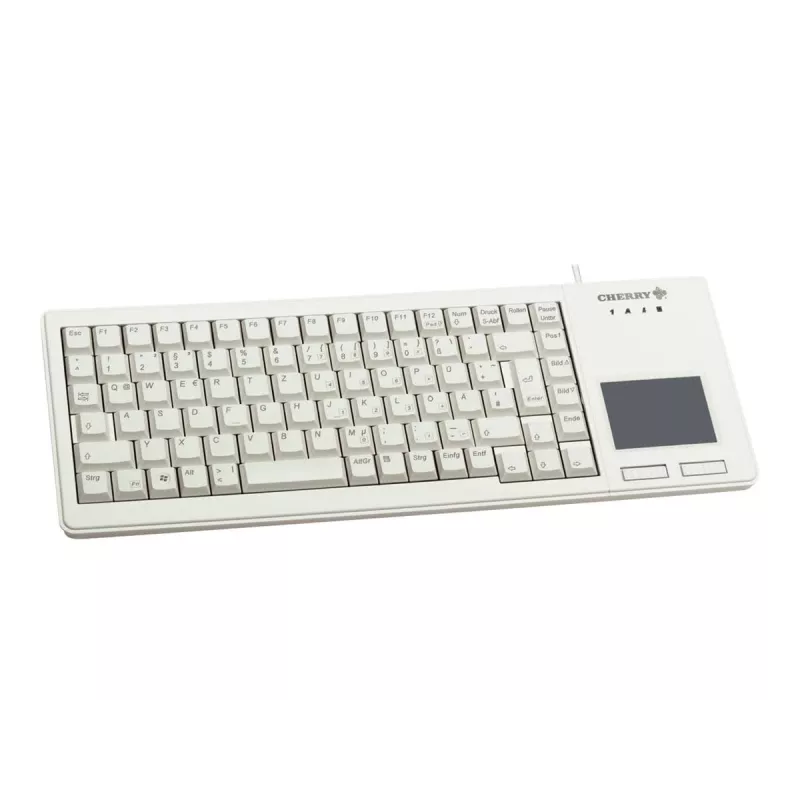 CHERRY XS Touchpad klaviatūra universali USB QWERTZ vokiška pilka