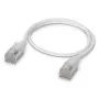 Tinklo jungiamasis kabelis UBIQUITI UACC-CABLE-PATCH-EL-C6A-1M-W — Cat6a, 1 m, RJ-45, permatomai baltas