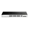 D-Link DGS-1210-28 valdomas L2/L2+ jungiklis 1U juodas