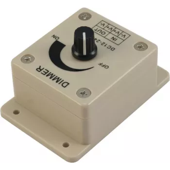 LED juostos valdiklis EUROLITE 50531109 vienspalvis, skirtas 12 V / 24 V LED juostoms