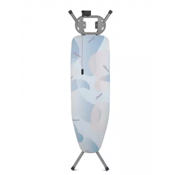 Pilno dydžio lyginimo lenta VILEDA Bravo Plus 143032 – reguliuojamas aukštis 80–97 cm, lenta 380×1200 mm, plieninis tinklelio viršus