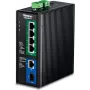TRENDnet TI-BG50611 v1.0R – pramoninis valdomas PoE++ switch'as, 4 prievadai 10/100/1000/2.5G