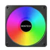 Montech GF120R V2 ARGB kompiuterio korpuso ventiliatorius 12 cm juodas 1 vnt.