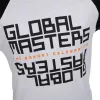 Global Masters T-Shirt GM Text - Baltas (XL)