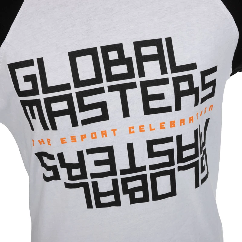 Global Masters T-Shirt GM Text - Baltas (XL)