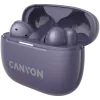 Canyon CNS-TWS10PL Ausinės ir ausinių rinkinys Tikras belaidis stereogarsas (TWS) Į ausį Skambučiai/muzika/sportas/kasdienis naudojimas USB Type-C Bluetooth Violetinė (CNS-TWS10PL)