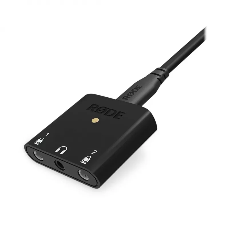 RØDE AI-Micro garso sąsaja Dviejų kanalų 24 bitų 48 kHz Juoda