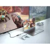 HYPER HD-H8K USB Type-C į HDMI adapteris iš nerūdijančio plieno