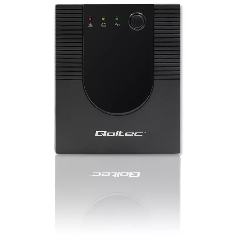 Nepertraukiamo maitinimo šaltinis UPS Qoltec 53775 1,2 kVA 720 W 4 AC lizdai