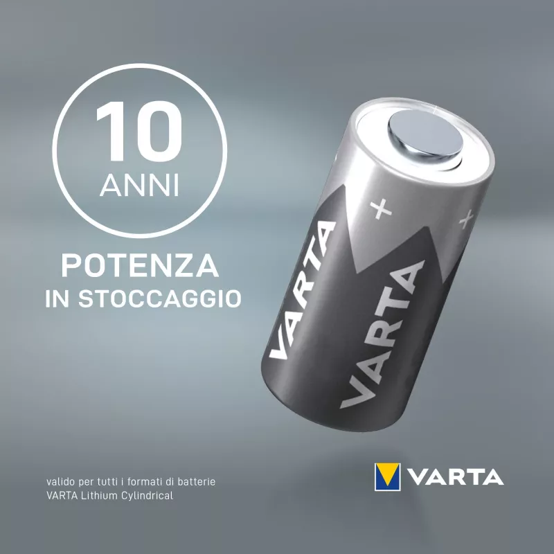 Varta Lithium CR123A 3V 1600mAh baterija fotoaparatams