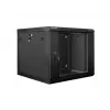 Sieninis stovas LANBERG WF01-6609-10B 9U 19 colių, 600×600×507 mm, 60 kg, IP20, juodos spalvos