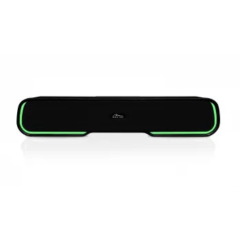 Garsiakalbių juosta MEDIA-TECH Phantom MT3180 450W RMS, 80W baterija, Bluetooth, laidinis ir belaidis, juoda