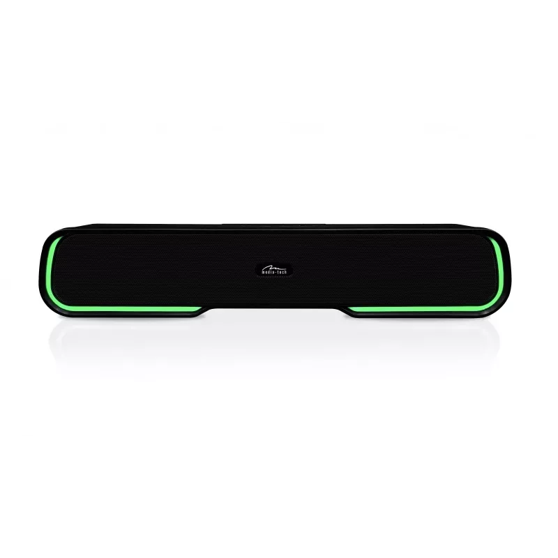 Garsiakalbių juosta MEDIA-TECH Phantom MT3180 450W RMS, 80W baterija, Bluetooth, laidinis ir belaidis, juoda