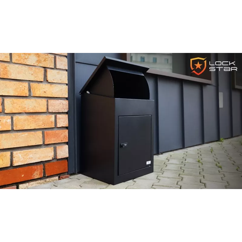 Extralink LOCKSTAR PACZKOMAT 44x34x55 cm plieninė dėžė siuntoms