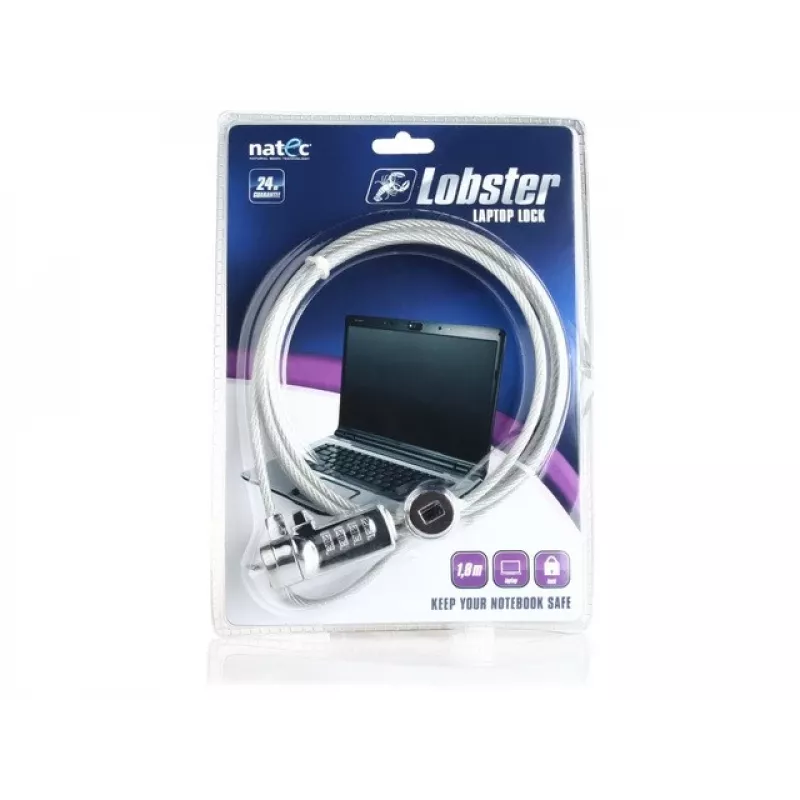 Užrakto kabelis NATEC LOBSTER CODE NZL-0226