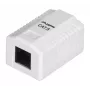 LANBERG OU6-0001-W – montažinė RJ-45 lizdo dėžutė, Cat6, balta