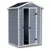 Plastikinė pašiūrė Keter S 1457 0043 Vienos durys Juodas stogas 1280x940x1960 mm