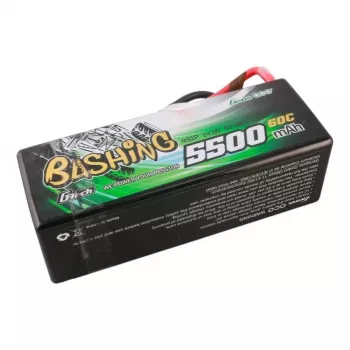 Gens ace G-Tech 5500mAh 4S1P 14.8V 60C HardCase akumuliatorius RC automobiliams