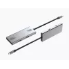 USB šakotuvas Gembird 4 prievadų USB 3.2 Gen 2 Type-C šakotuvas su 4x Type-A ir Type-C prievadais